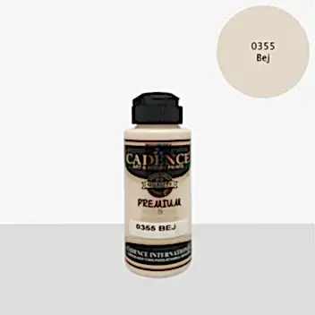 0355 Bej - Premium Akrilik 120ml