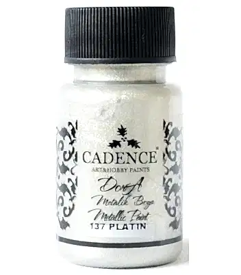 137 Platin Dora Metalik Boya 50ML
