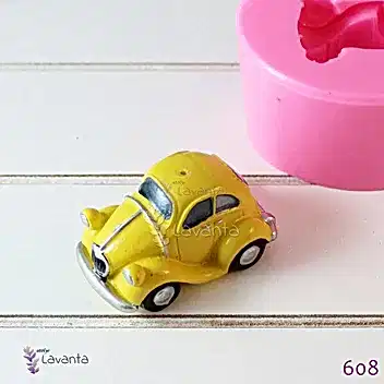 Sarı Vosvos Araba Silikon Kalıbı