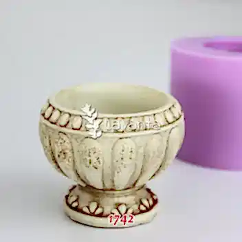 Kupa Saksı Silikon Kalıbı