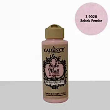 S9020 Bebek Pembe Mat Akrilik Boya