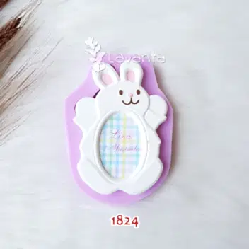 Tavşanlı Oval Çerçeve Silikon Kalıbı