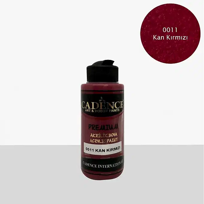 0011 Kan Kırmızı - Premium Akrilik 120ml