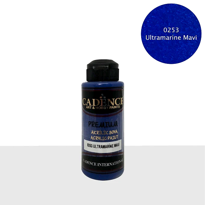 0253 Ultramarine Mavi - Premium Akrilik 120ml