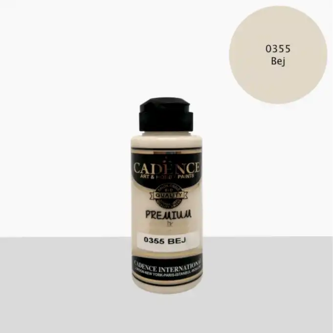 0355 Bej - Premium Akrilik 120ml