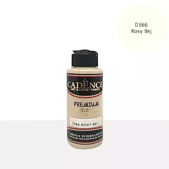 0366 Rosy Bej - Premium Akrilik 120ml