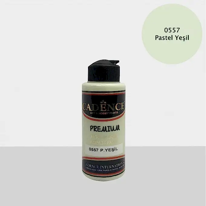 0557 Pastel Yeşil - Premium Akrilik 120ml