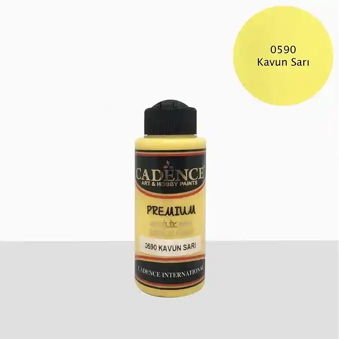 0590 Kavun Sarı - Premium Akrilik 120ml