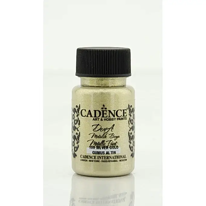 159 Gümüş Altın Dora Metalik Boya 50ML