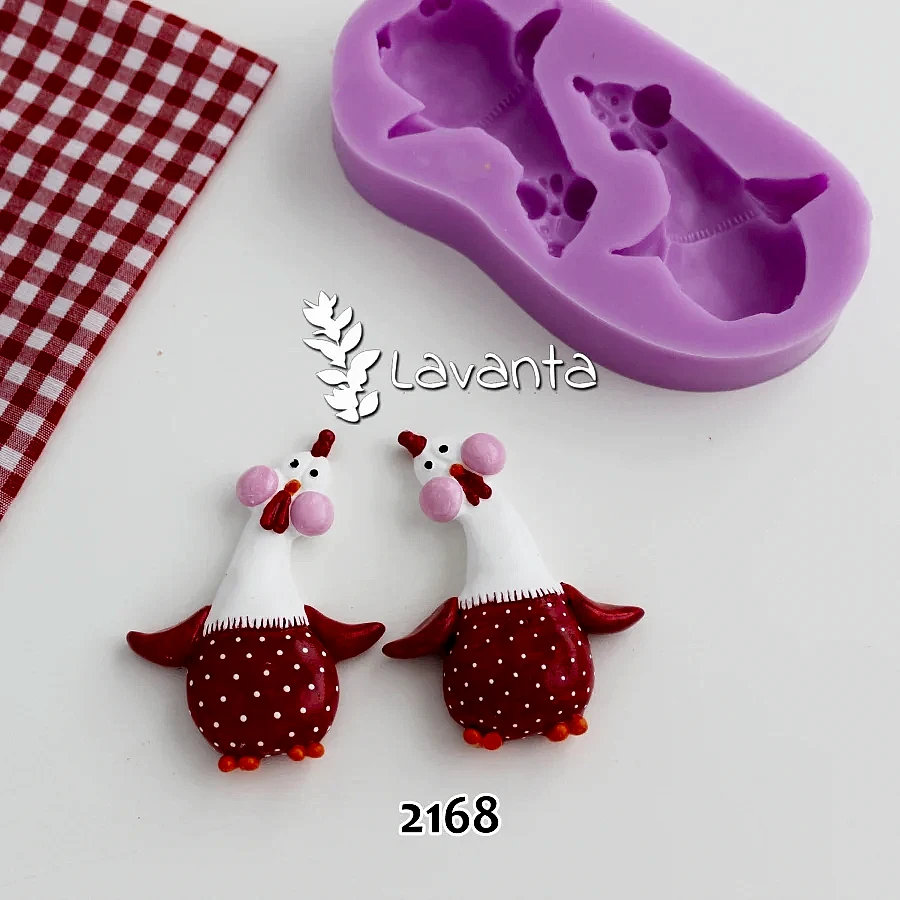 Terbiyeli Tavuklar Silikon Kalıbı