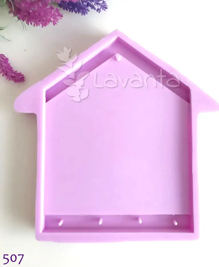 Ev Pano Anahtarlık Silikon Kalıbı