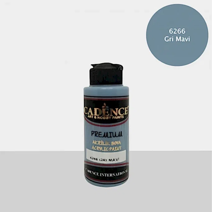 6266 Gri Mavi - Premium Akrilik 120ml