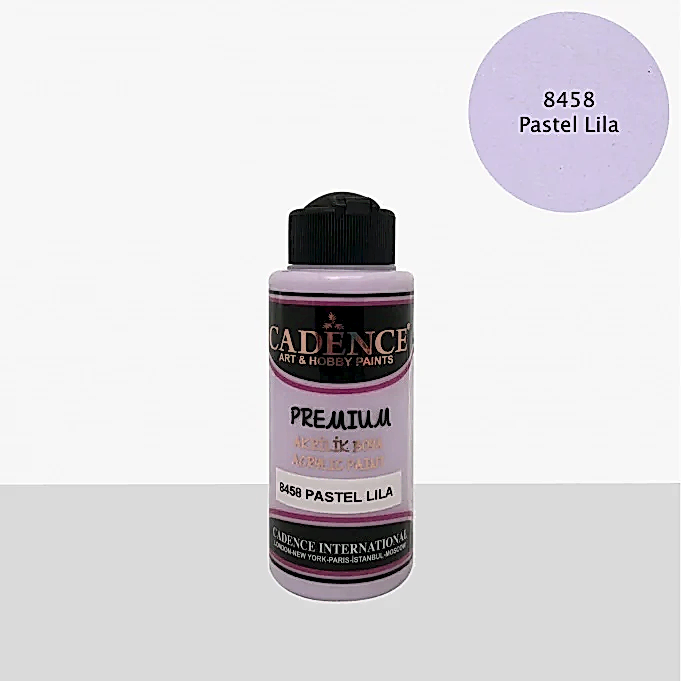 8458 Pastel Lila - Premium Akrilik 120ml