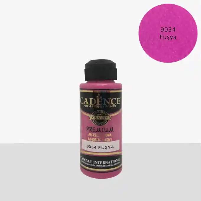 9034 Fuşya - Premium Akrilik 120ml