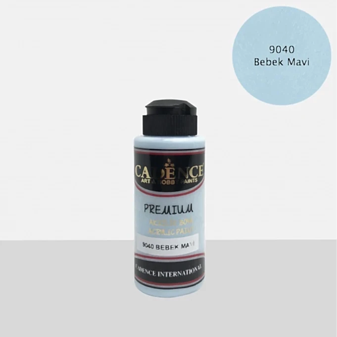 9040 Bebek Mavi - Premium Akrilik 120ml