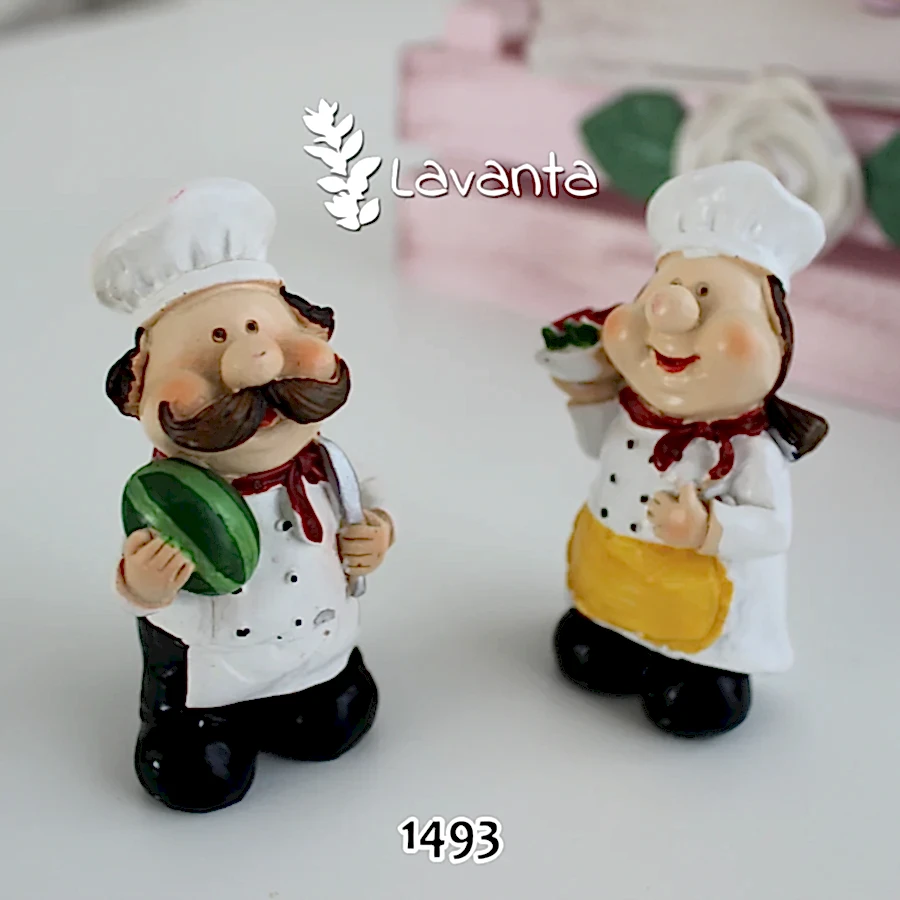 Aşçı Amca ve Eşi Silikon Kalıpları