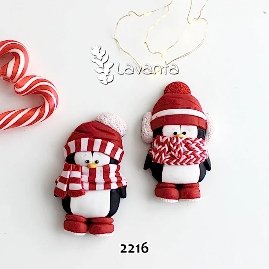 Atkılı Penguenler Silikon Kalıpları