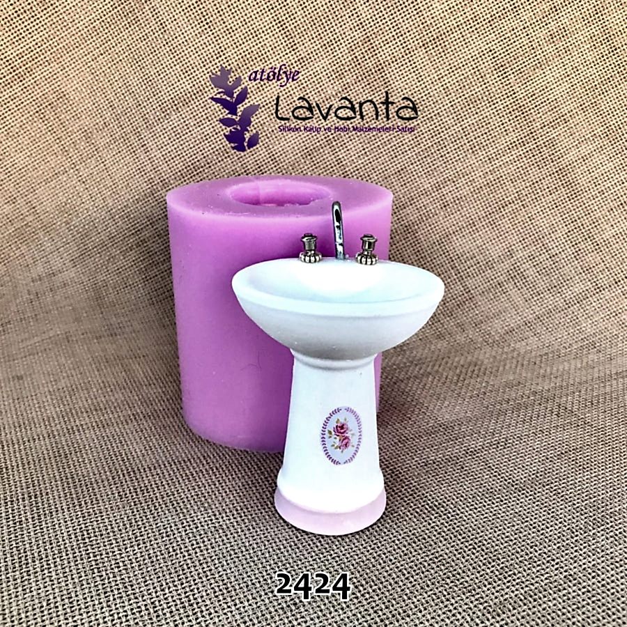 Ayaklı Lavabo Silikon Kalıbı