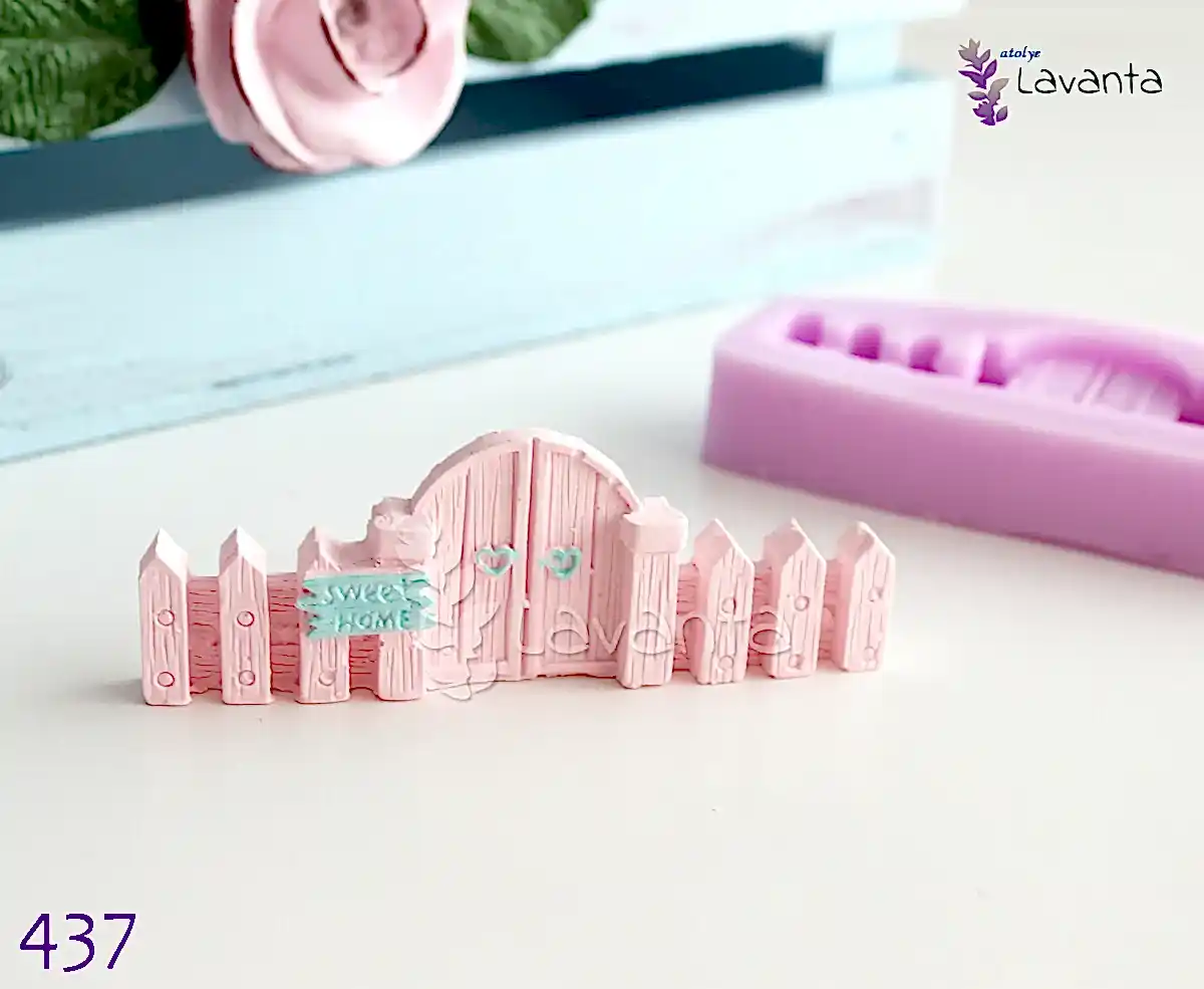 Bahçe Kapısı Silikon Kalıbı