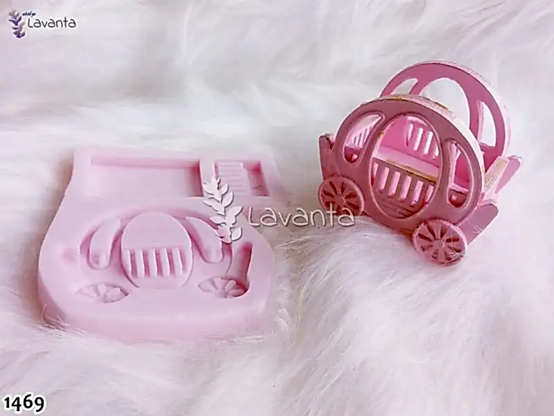 Bal Kabağı Araba Yatak Silikon Kalıbı