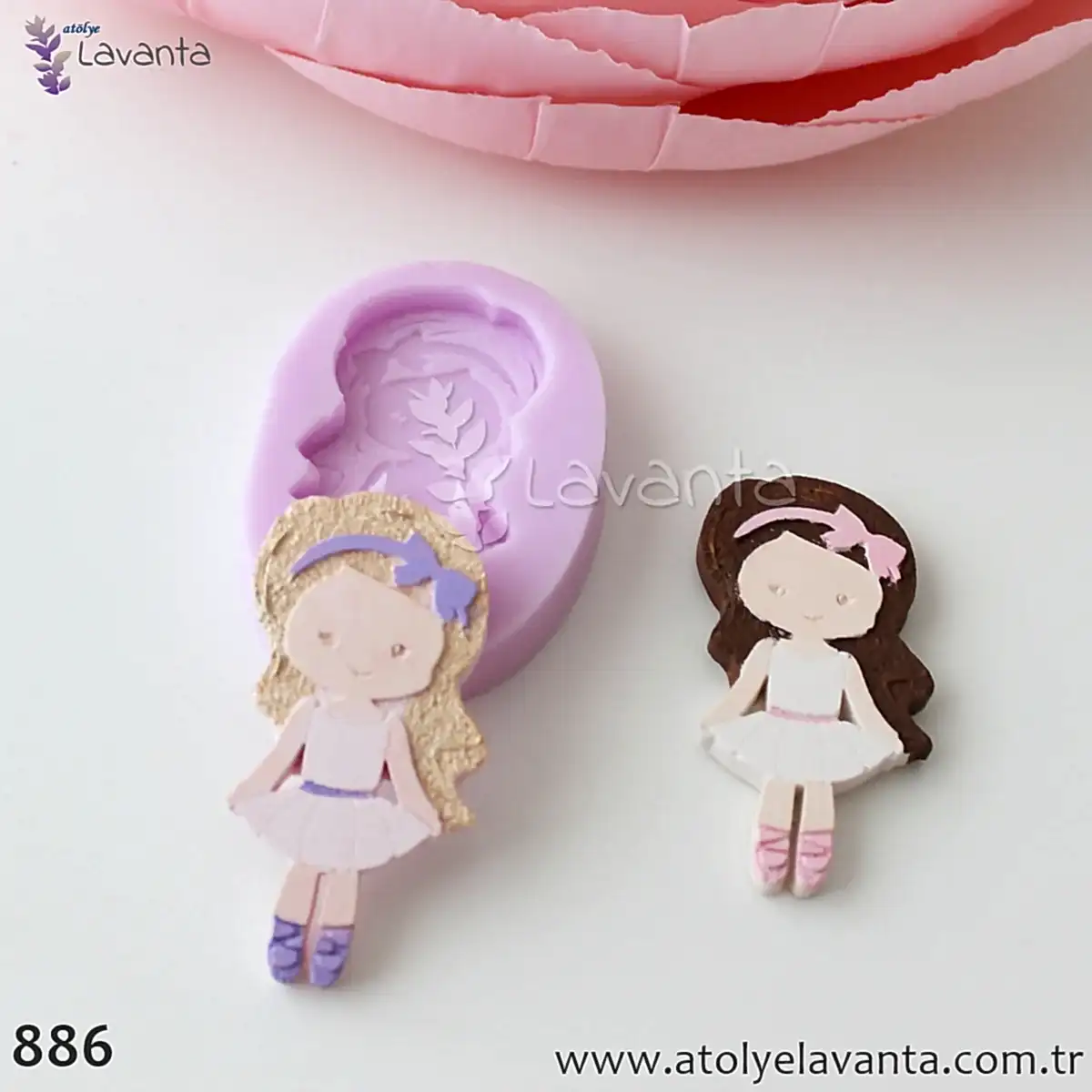 Balerin Kız Silikon Kalıbı