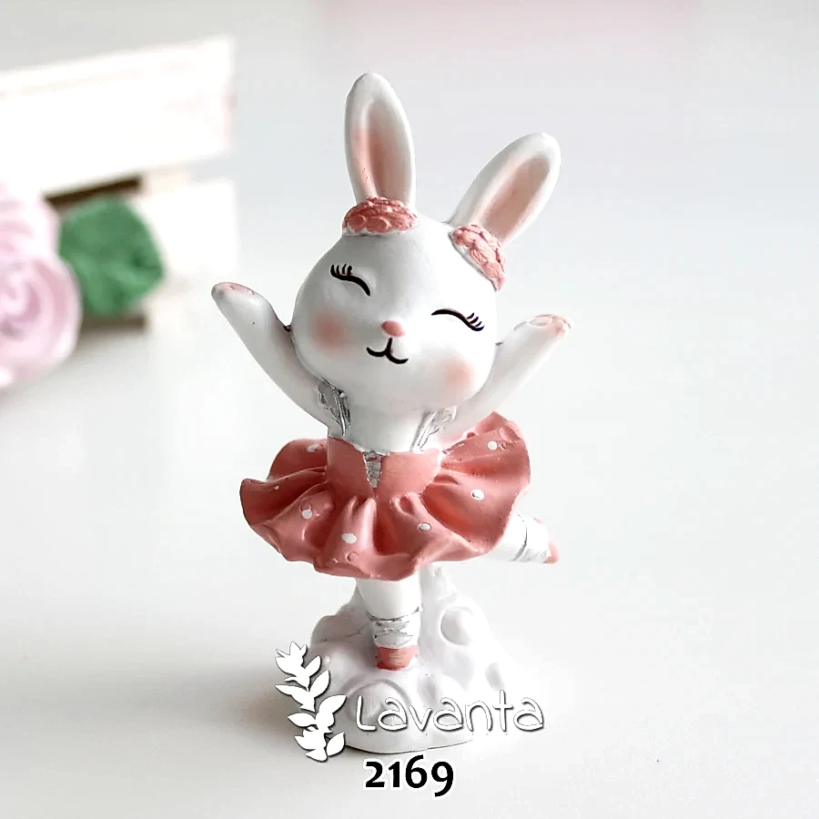 Balerin Tavşan Silikon Kalıbı