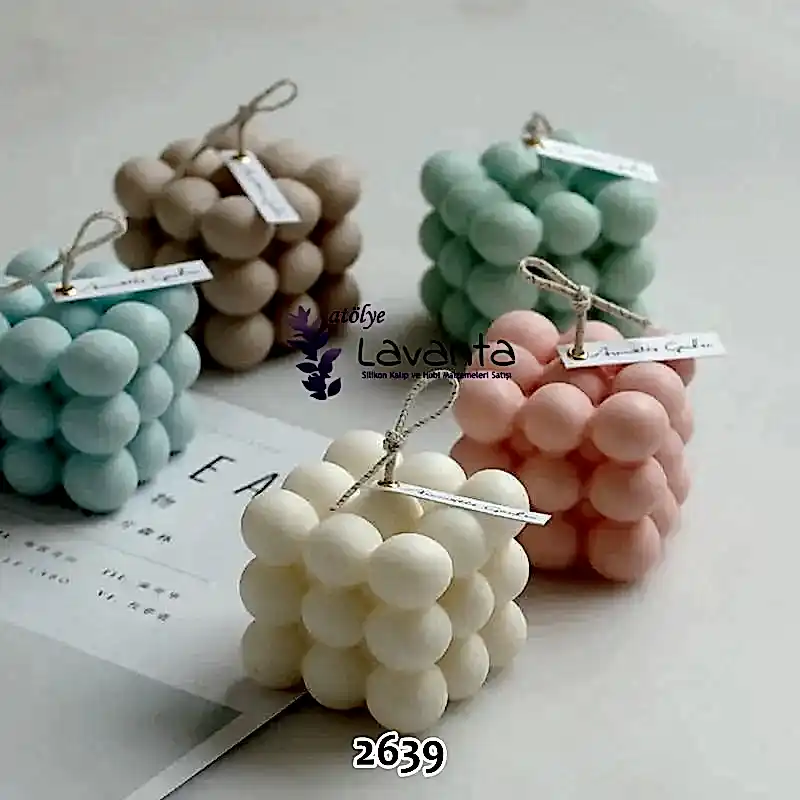 Büyük Bubble Mum Kalıbı