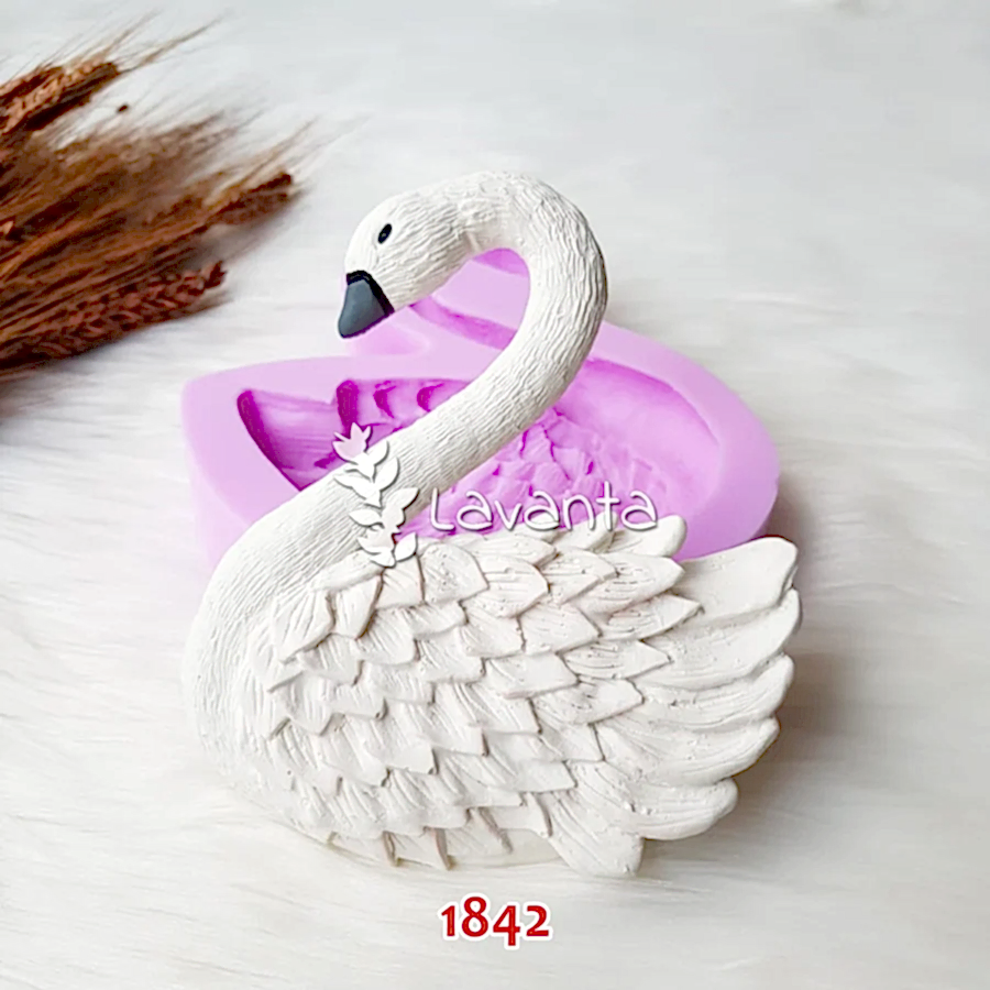 Büyük Kuğu Kokulu Taş Silikon Kalıbı