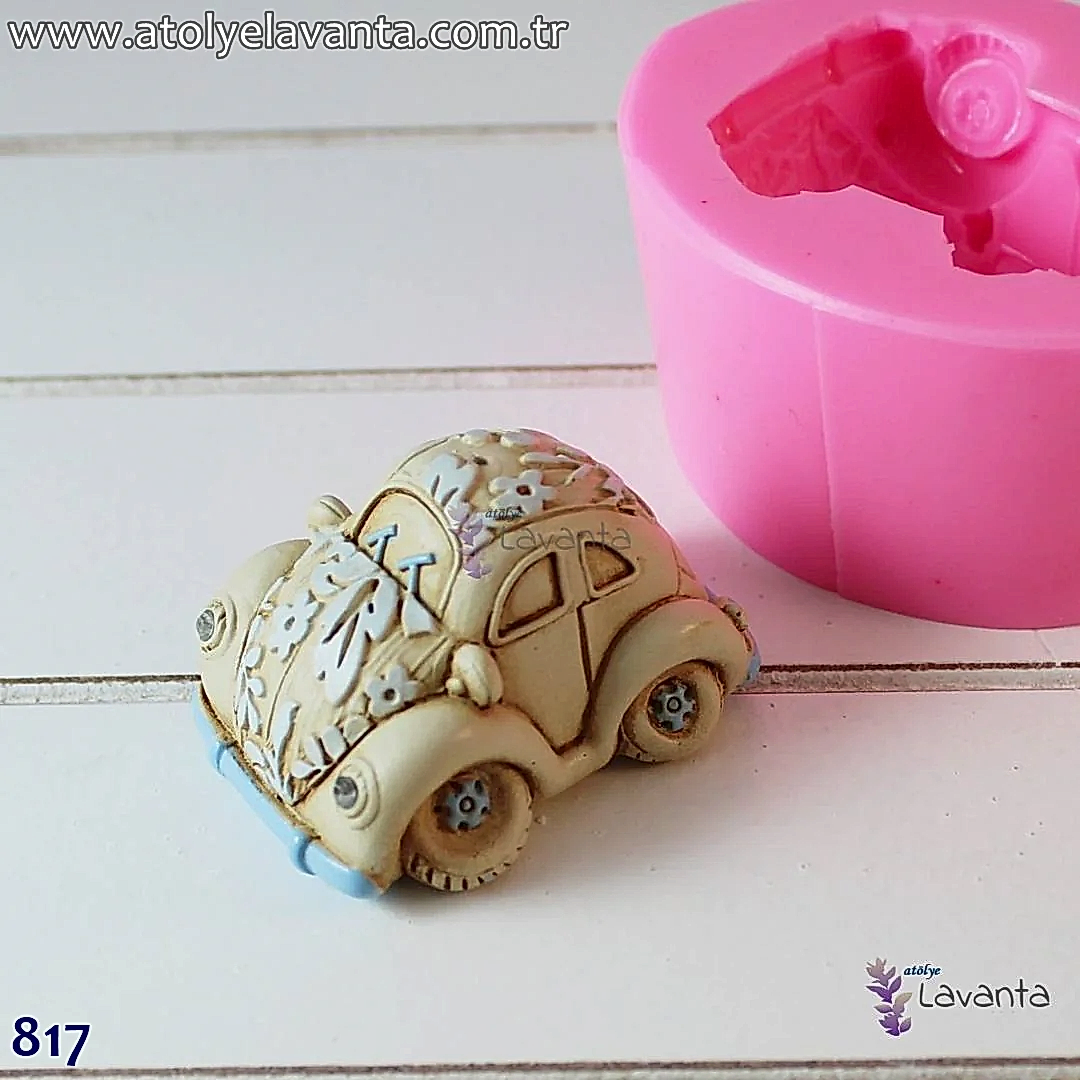 Çiçekli Vosvos Silikon Kalıbı