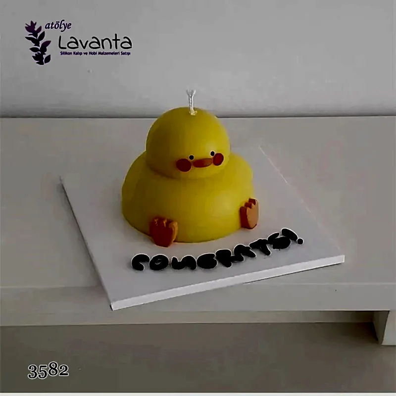 Küçük Civciv Silikon Kalıbı