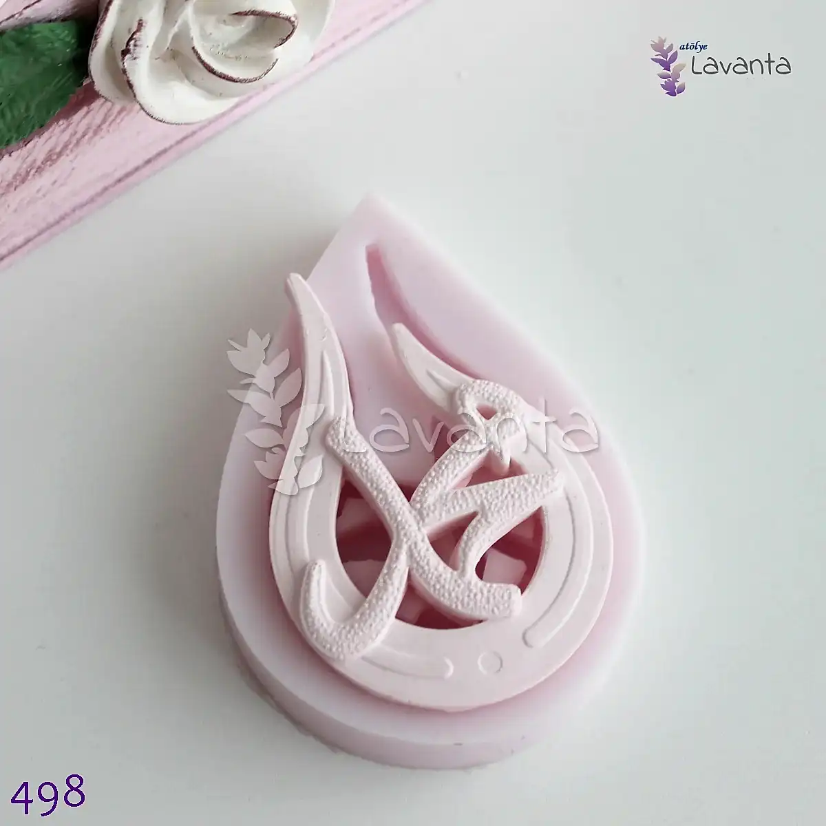 Damla Muhammed Lafzı Silikon Kalıbı