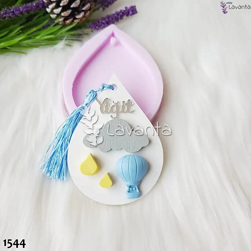 İnce Damla Tabanlık Silikon Kalıbı