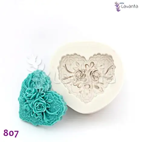 Dantel Kalp Kokulu Taş Kalıbı