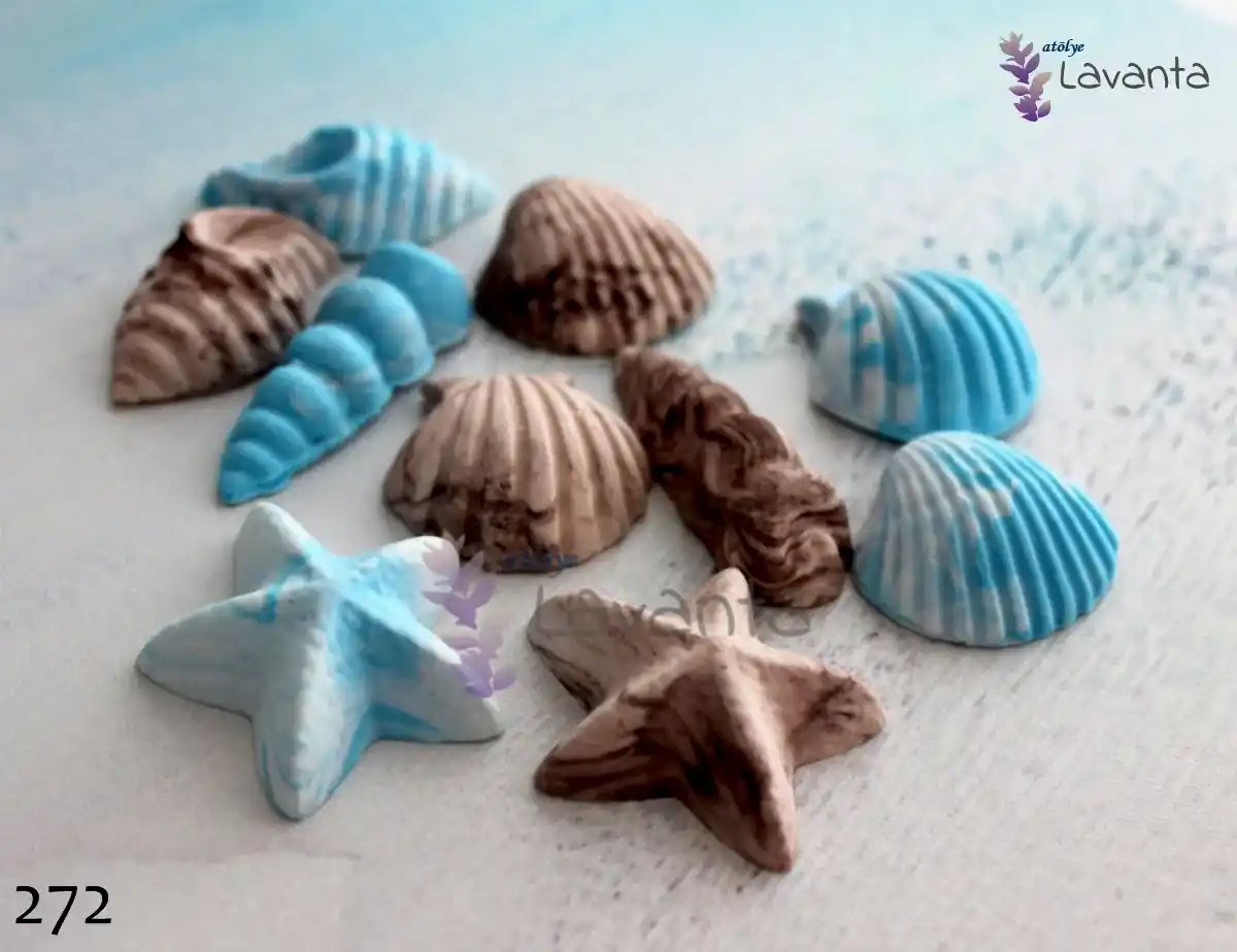 Deniz Kabukları Silikon Kalıbı