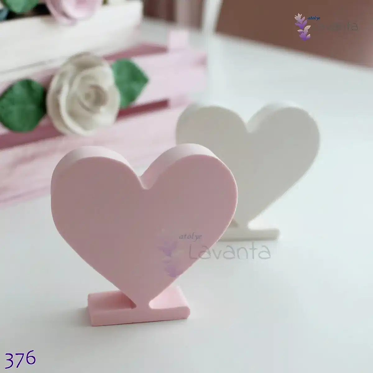 Dik Duran Kalp Silikon Kalıbı