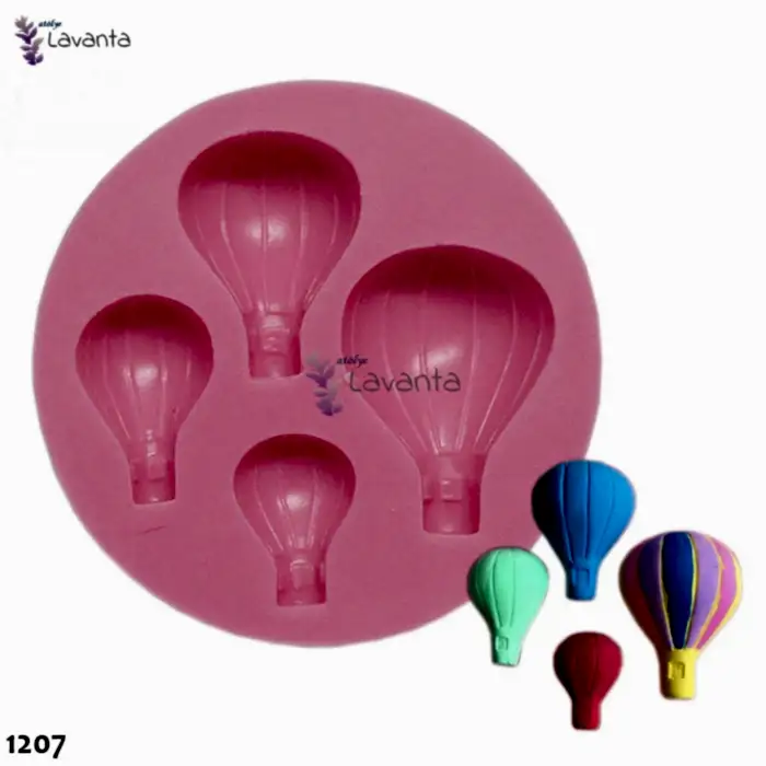 Dörtlü Uçan Balon Silikon Kalıbı