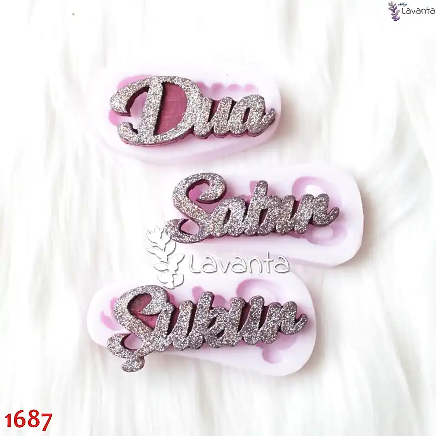 Dua Sabır Şükür Kokulu Taş Kalıbı