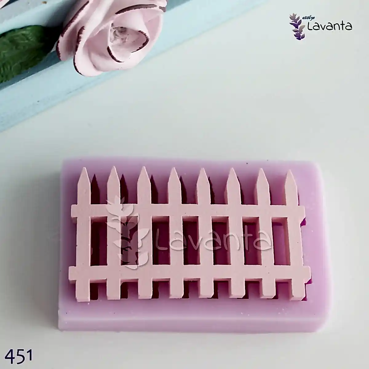 Düz Çit Silikon Kalıbı