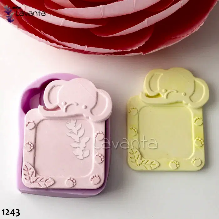 Filli Kare Çerçeve Silikon Kalıbı