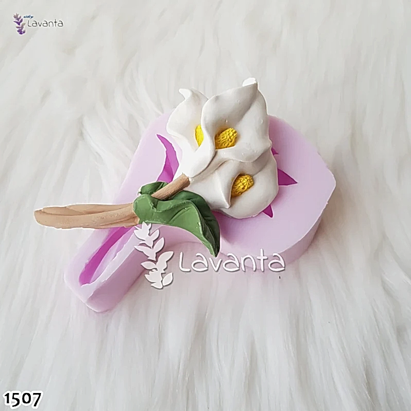 Gala Çiçeği Prizlik ve Pano Süsü Silikon Kalıbı