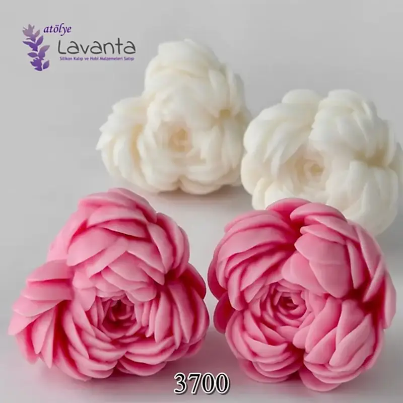 İkili Şakayık Mum Kalıbı