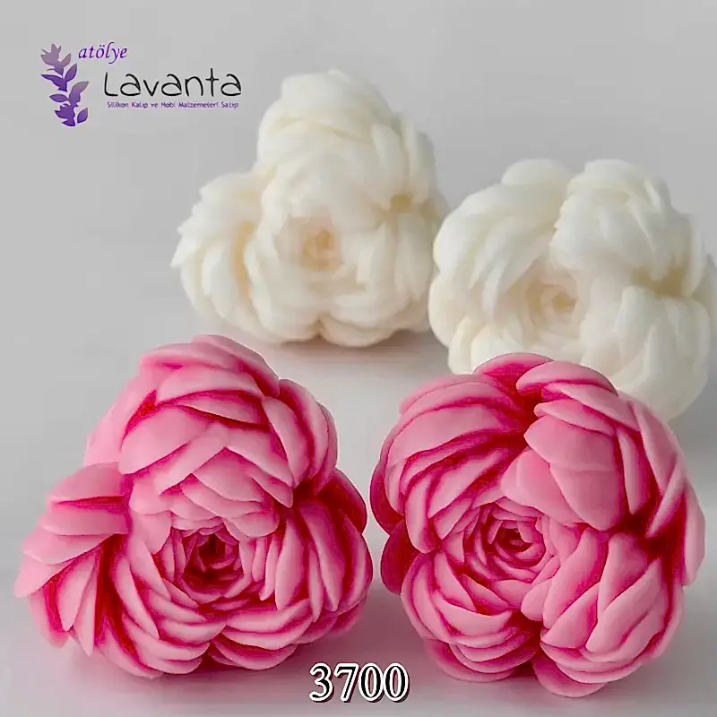 İkili Şakayık Mum Kalıbı