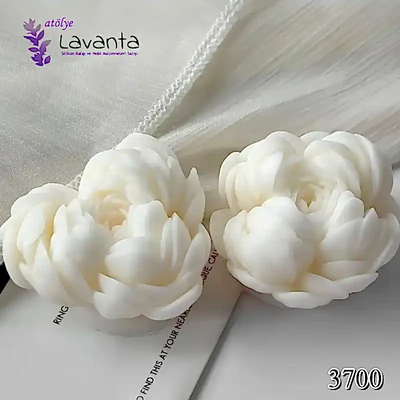 İkili Şakayık Mum Kalıbı