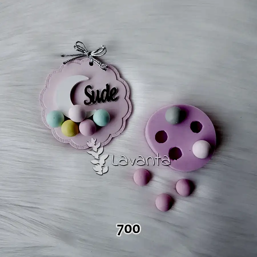 Beşli İnci Silikon Kalıbı