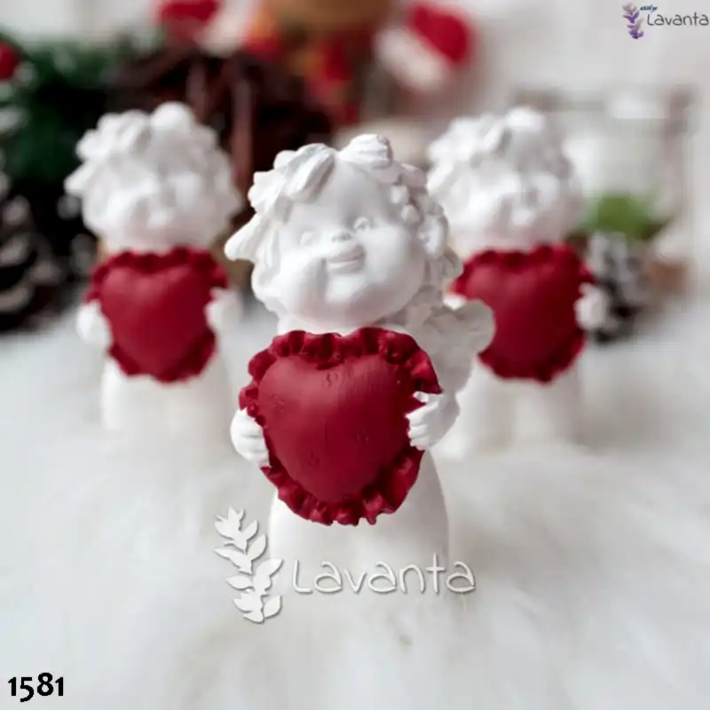 Kalp Tutan Melek Kalıbı