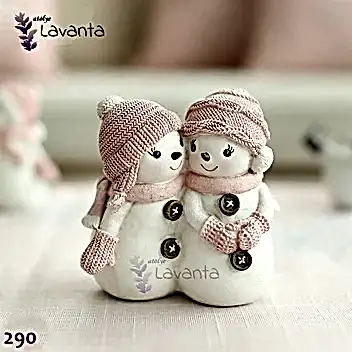 Kardan Kızlar İkili Silikon Kalıbı