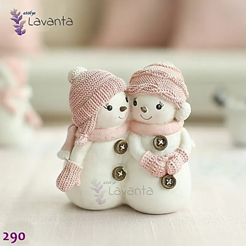 Kardan Kızlar İkili Silikon Kalıbı