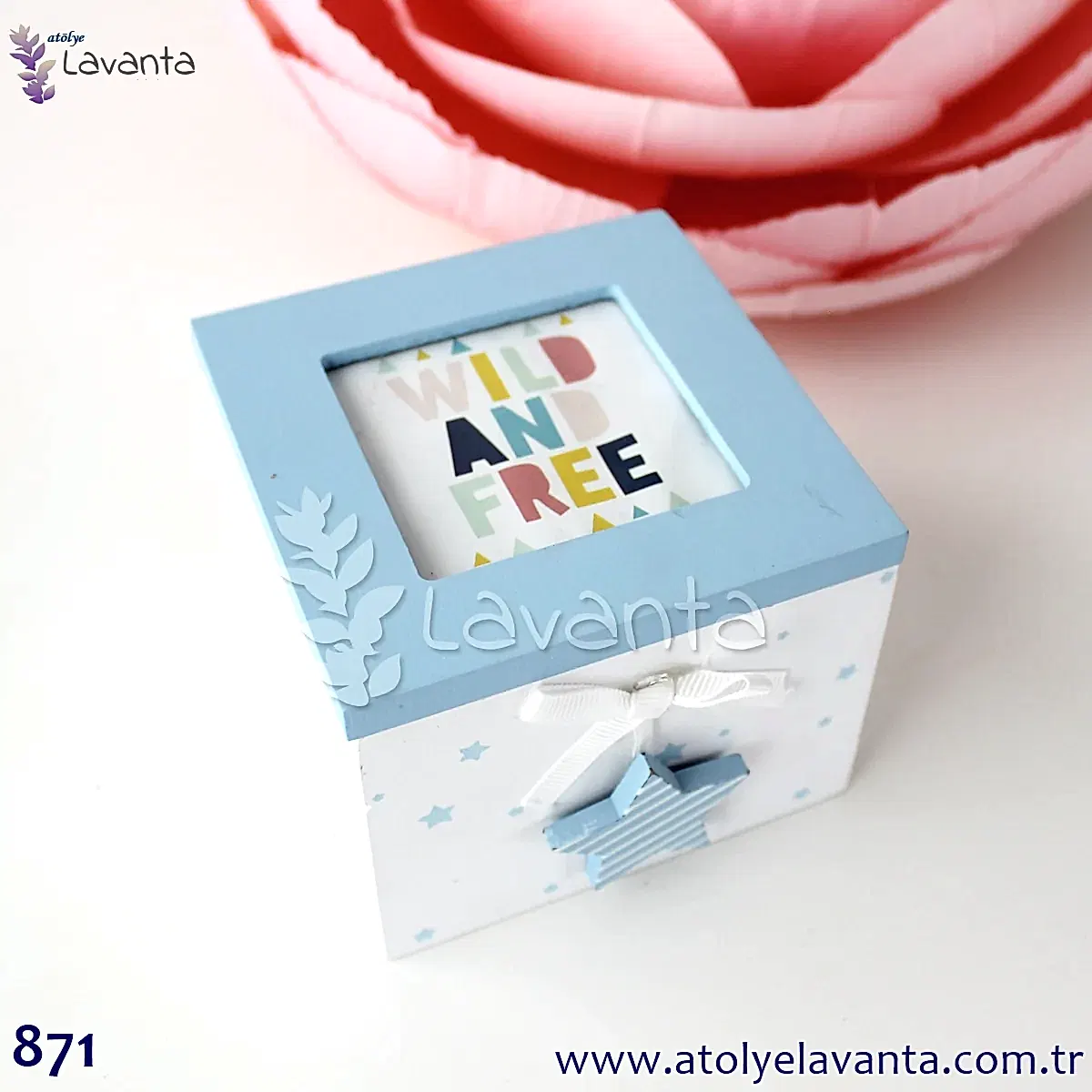 Kare Yıldızlı Kutu Silikon Kalıbı