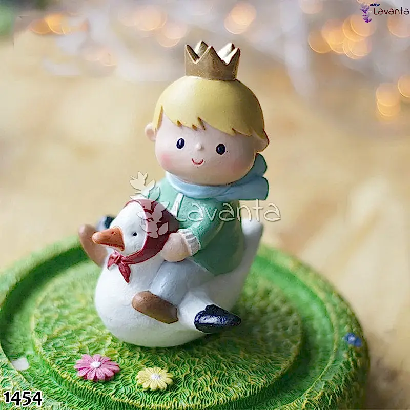 Kaz ile Uçan Küçük Prens Silikon Kalıbı