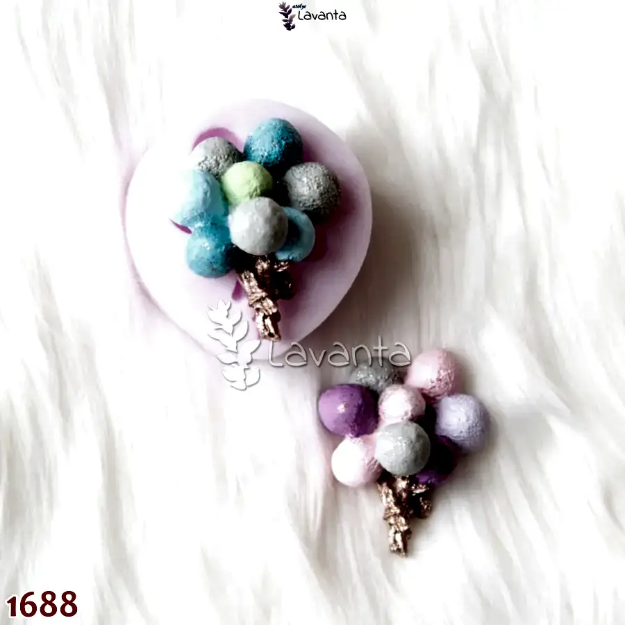 Küçük Çoklu Balonlar Silikon Kalıbı